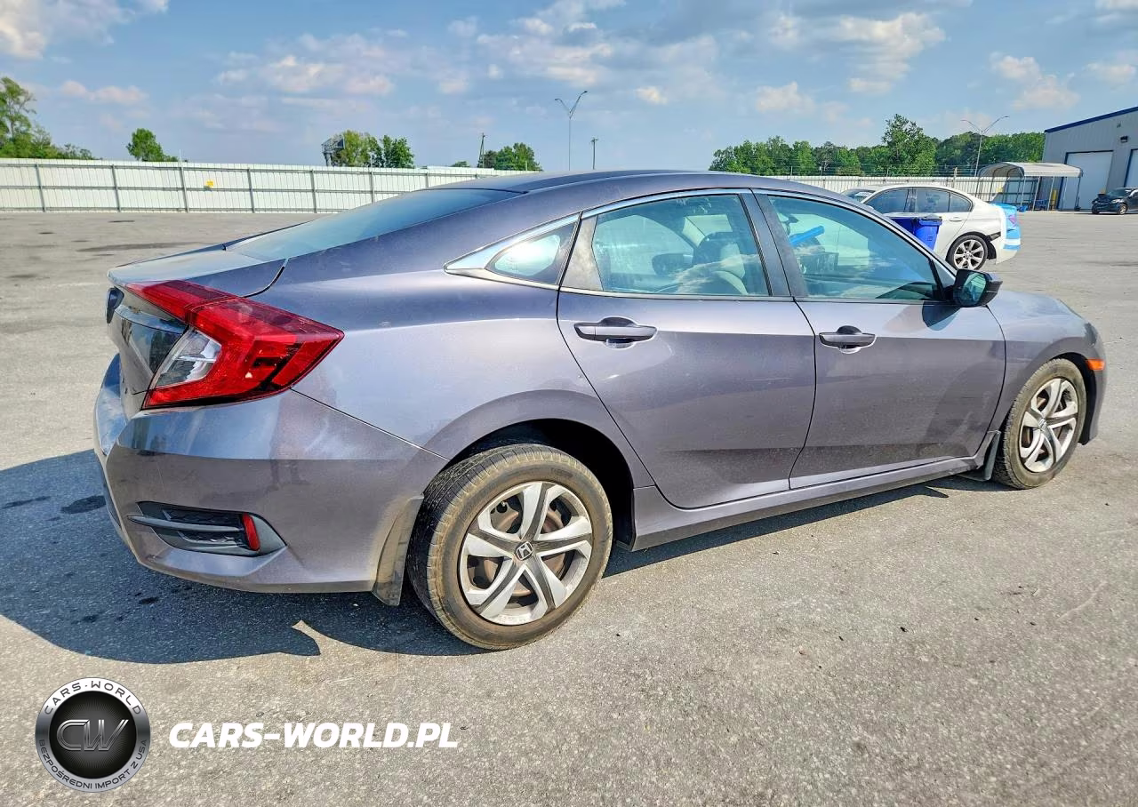 2018 Honda Civic Lx VIN:19XFC2F55JE042060 - 3