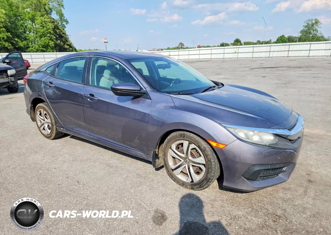2018 Honda Civic Lx VIN:19XFC2F55JE042060 - 4