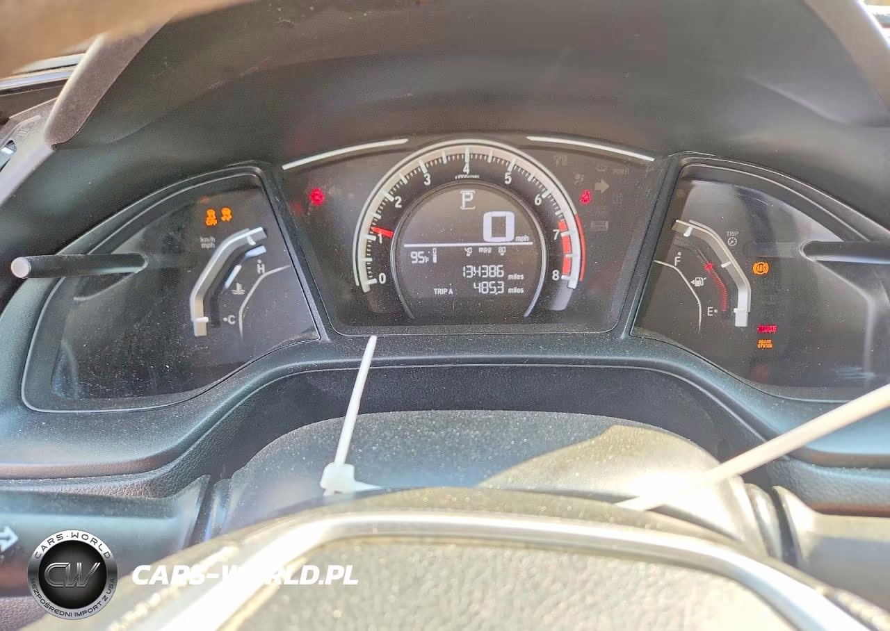 2018 Honda Civic Lx VIN:19XFC2F55JE042060 - 9