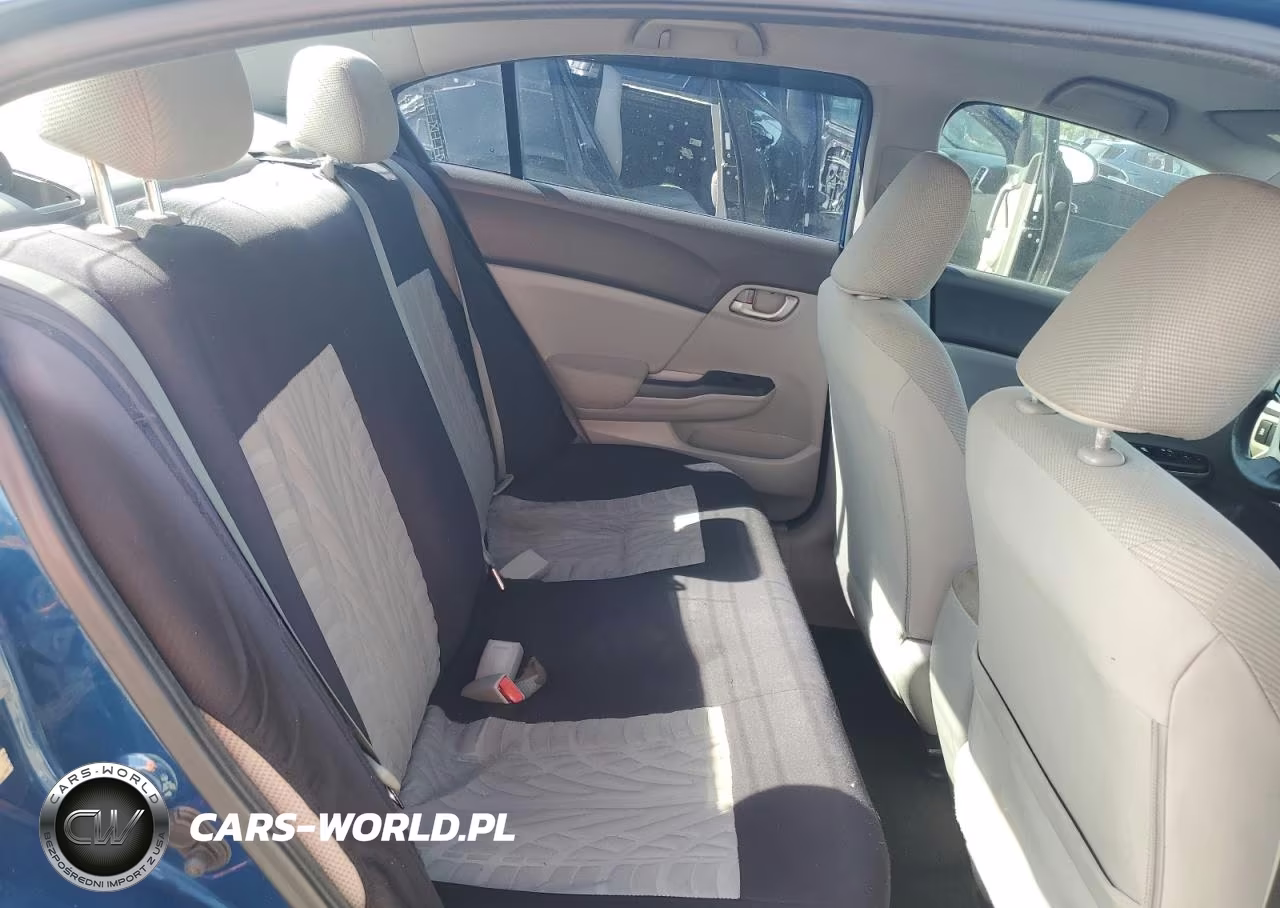 2012 Honda Civic Lx VIN:19XFB2F5XCE051360 - 10