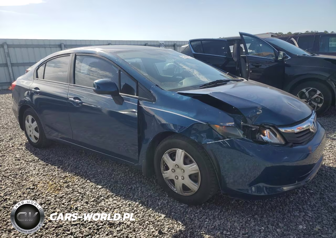 2012 Honda Civic Lx VIN:19XFB2F5XCE051360 - 4