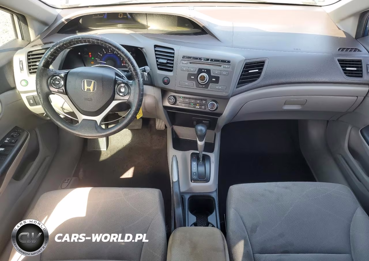 2012 Honda Civic Lx VIN:19XFB2F5XCE051360 - 8