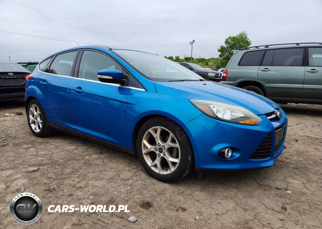 2014 Ford Focus Titanium VIN:1FADP3N2XEL458374 - 4