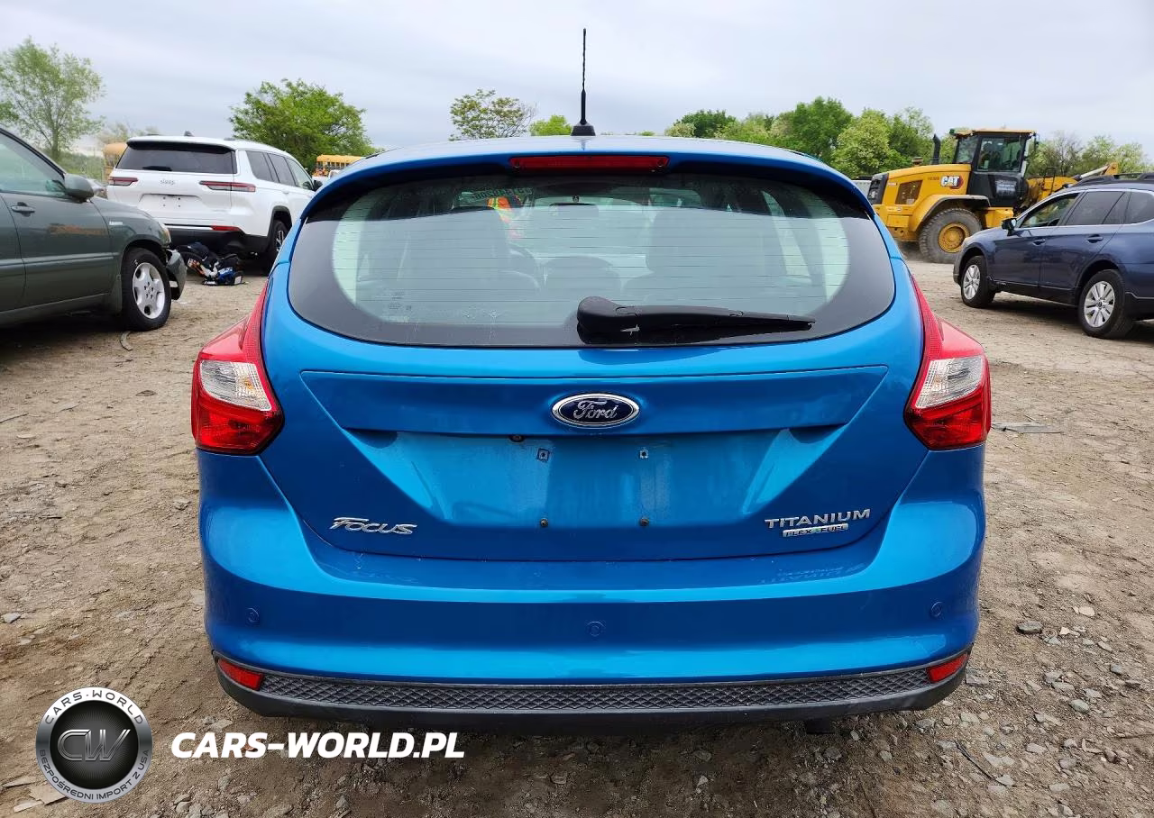 2014 Ford Focus Titanium VIN:1FADP3N2XEL458374 - 6