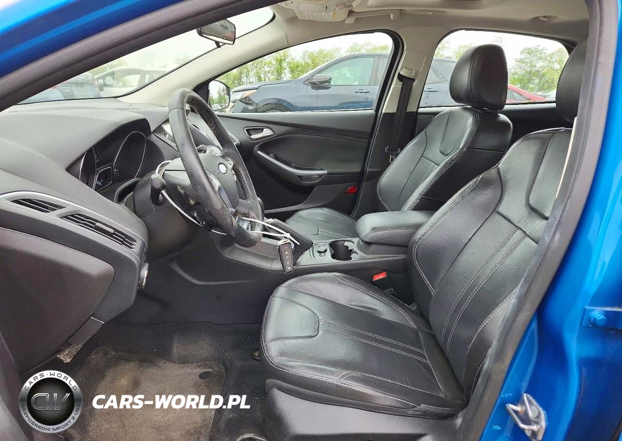 2014 Ford Focus Titanium VIN:1FADP3N2XEL458374 - 7