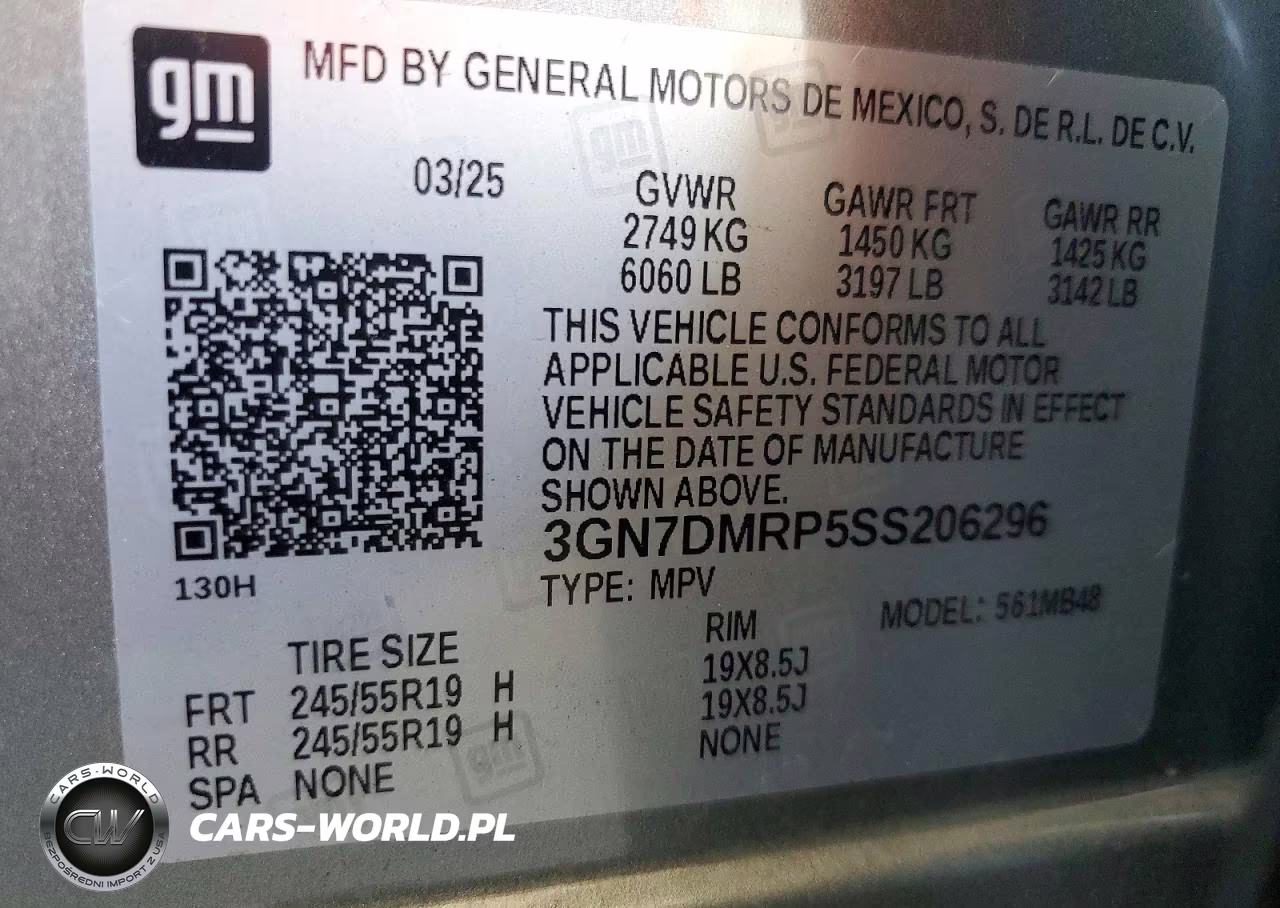 2025 Chevrolet Equinox Lt VIN:3GN7DMRP5SS206296 - 14