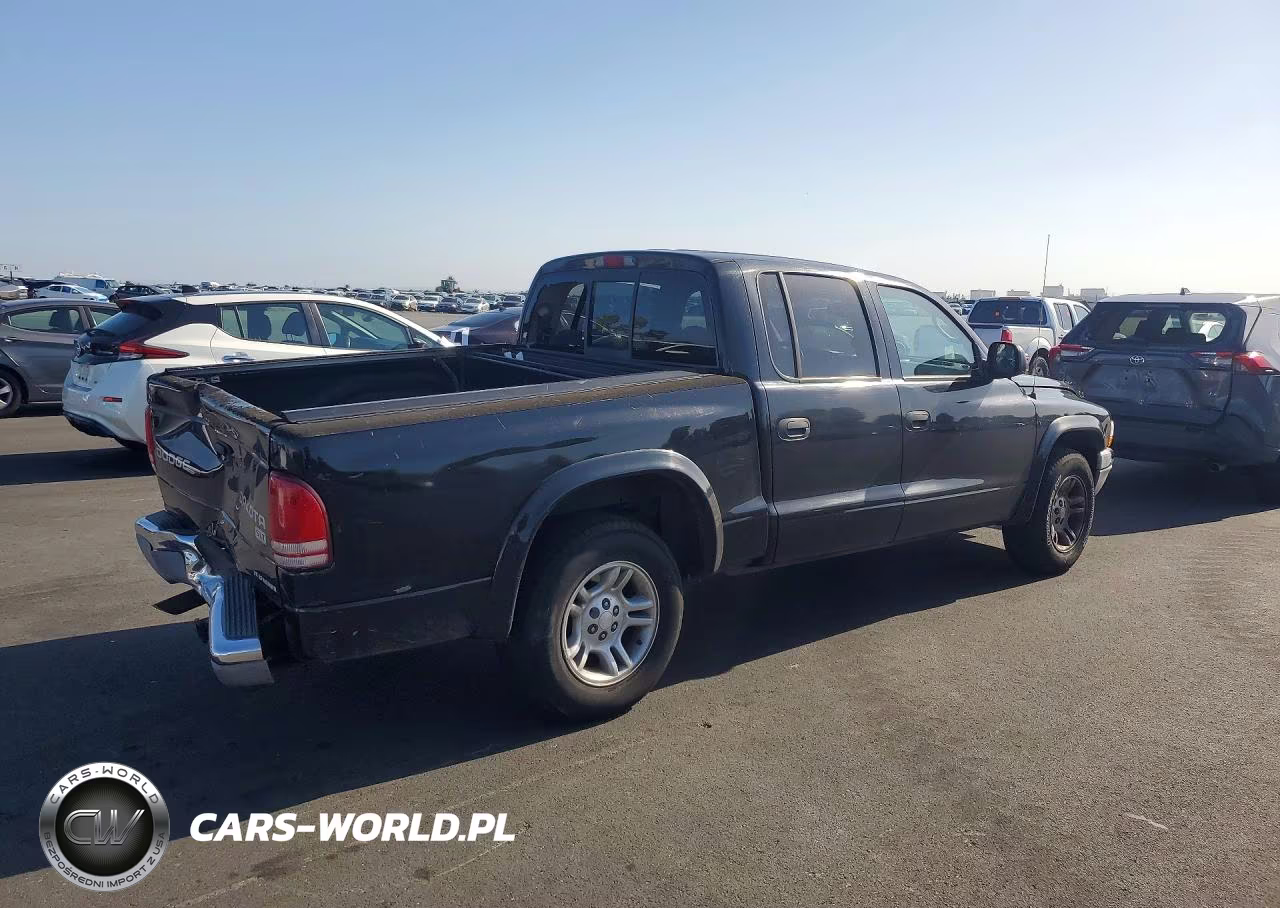 2004 Dodge Dakota Quad Slt VIN:1D7HL48K14S595013 - 3