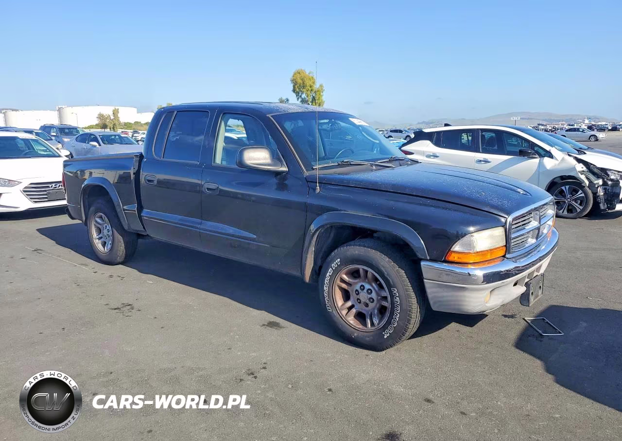 2004 Dodge Dakota Quad Slt VIN:1D7HL48K14S595013 - 4
