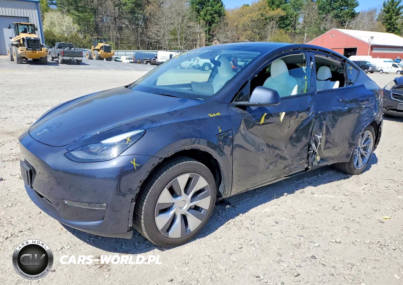2024 Tesla Model Y VIN:7SAYGDEE0RA236186 - 1