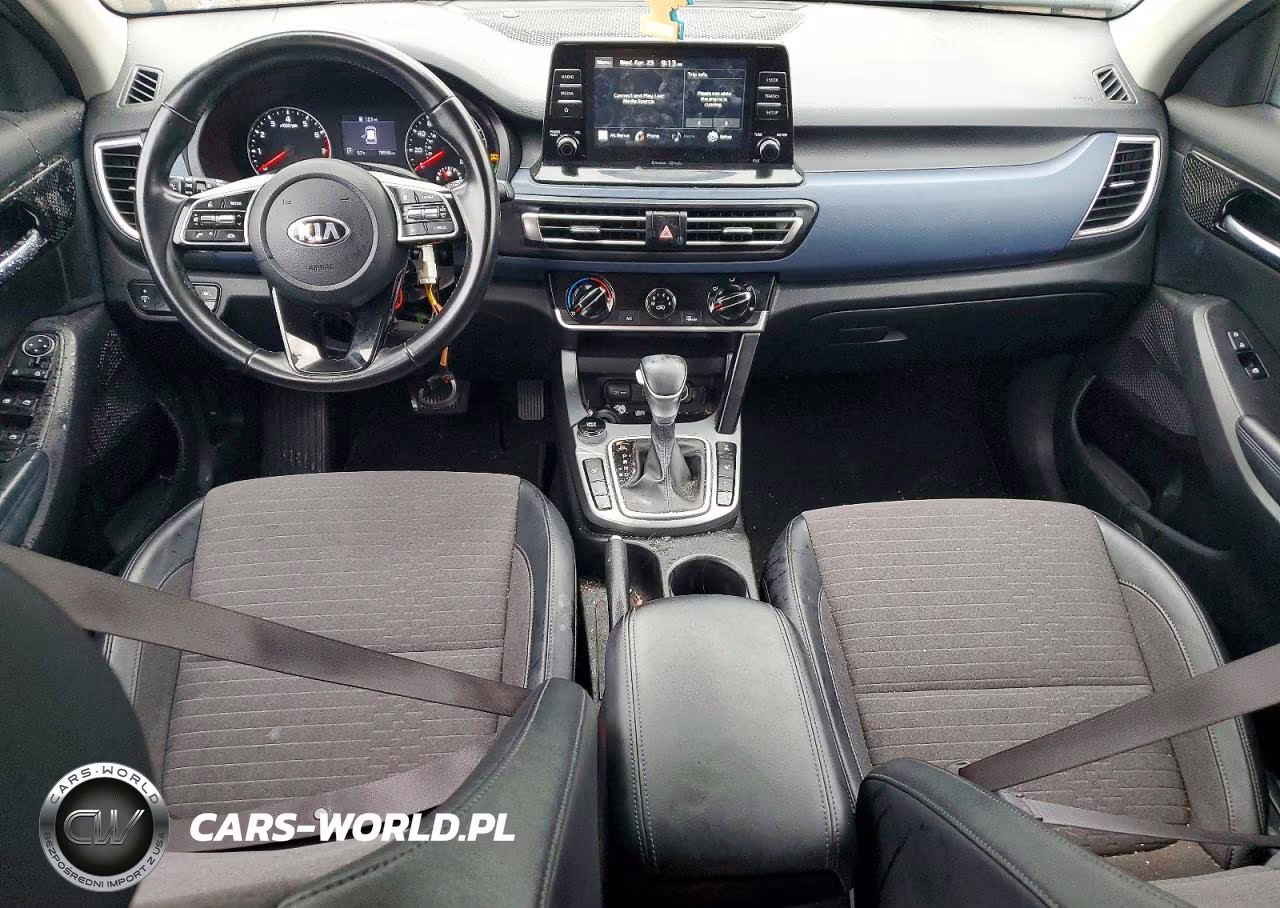 2021 Kia Seltos S VIN:KNDEUCAAXM7077913 - 8