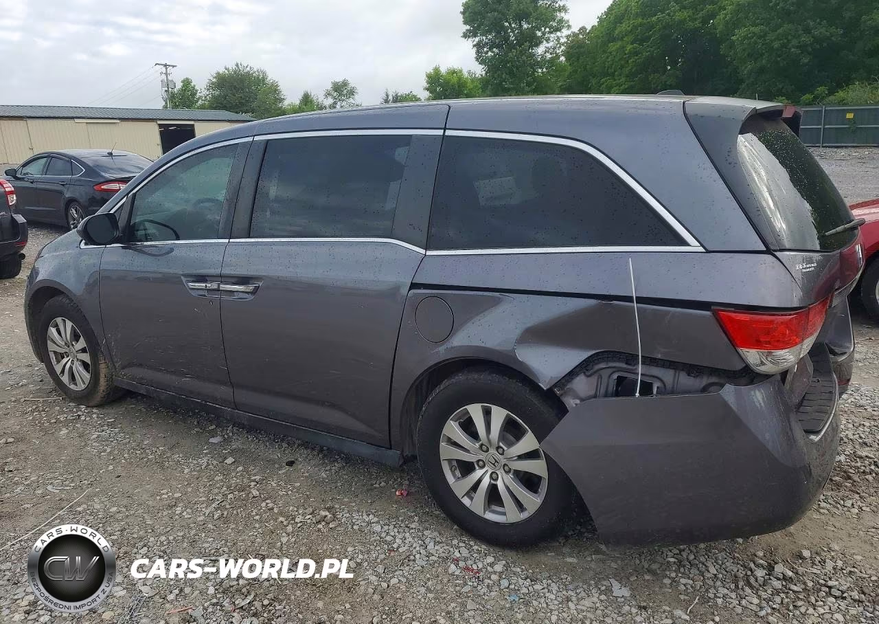 2015 Honda Odyssey Exl VIN:5FNRL5H69FB042455 - 2