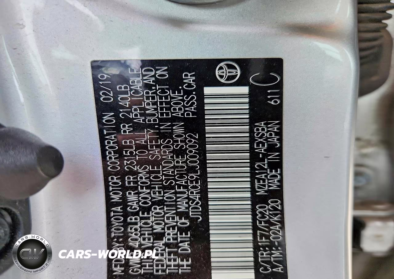 2020 Toyota Corolla Se VIN:JTDS4RCE9LJ009092 - 13