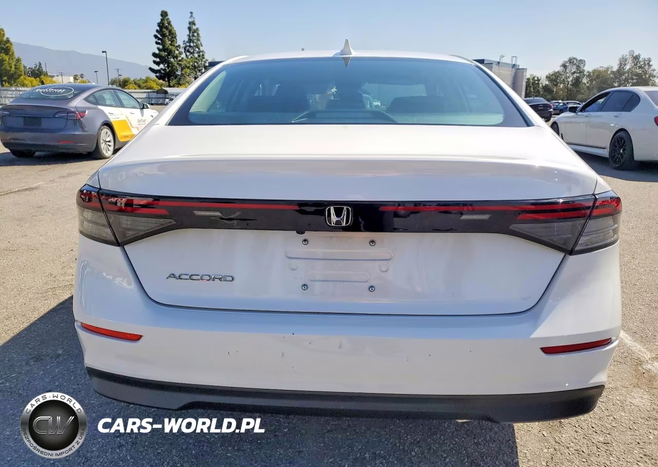 2025 Honda Accord Lx VIN:1HGCY1F29SA035381 - 6