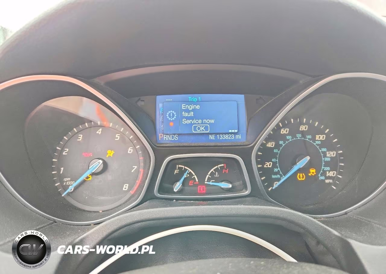 2014 Ford Focus Se VIN:1FADP3F23EL335482 - 9