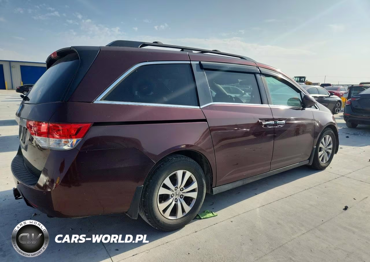 2014 Honda Odyssey Exl VIN:5FNRL5H65EB137240 - 3