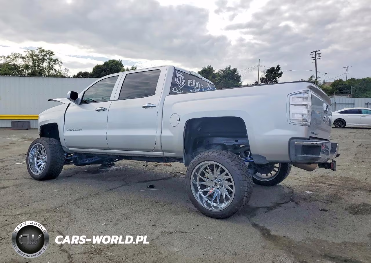 2014 Chevrolet Silverado K1500 Lt VIN:3GCUKREC1EG226571 - 2