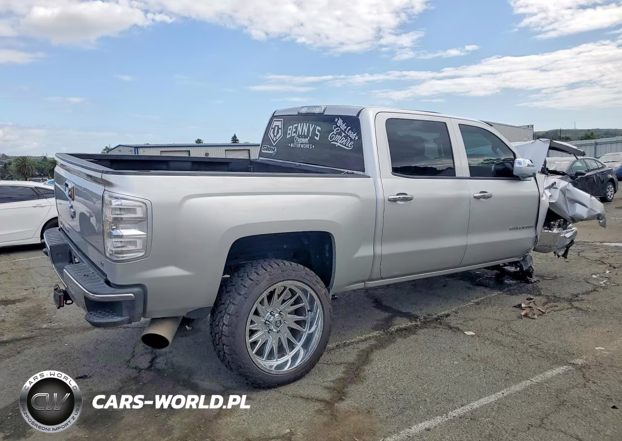 2014 Chevrolet Silverado K1500 Lt VIN:3GCUKREC1EG226571 - 3