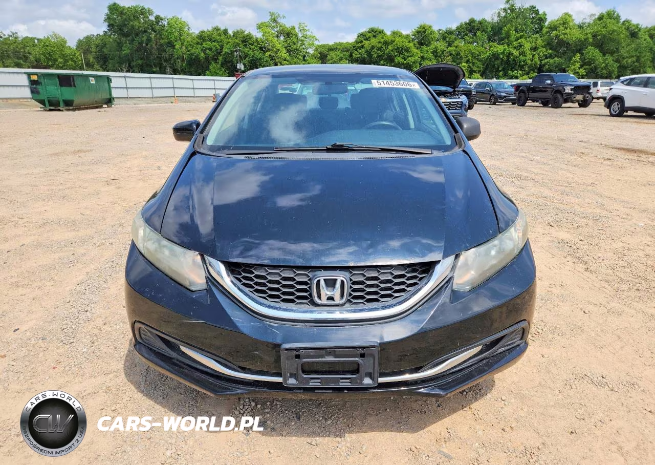 2014 Honda Civic Lx VIN:19XFB2F58EE245601 - 5