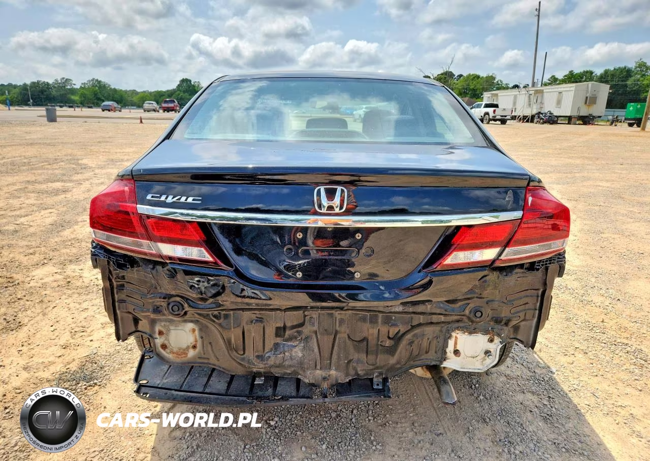 2014 Honda Civic Lx VIN:19XFB2F58EE245601 - 6
