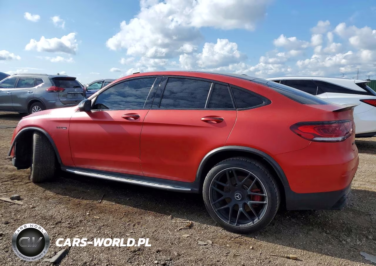 2021 Mercedes-Benz Glc Coupe 63 S 4Matic Amg VIN:W1N0J8KB9MF910901 - 2