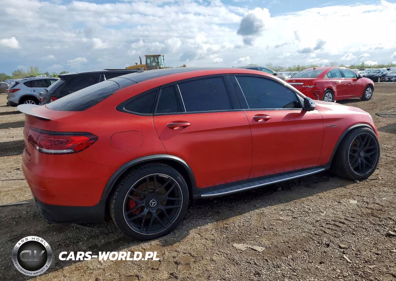 2021 Mercedes-Benz Glc Coupe 63 S 4Matic Amg VIN:W1N0J8KB9MF910901 - 3