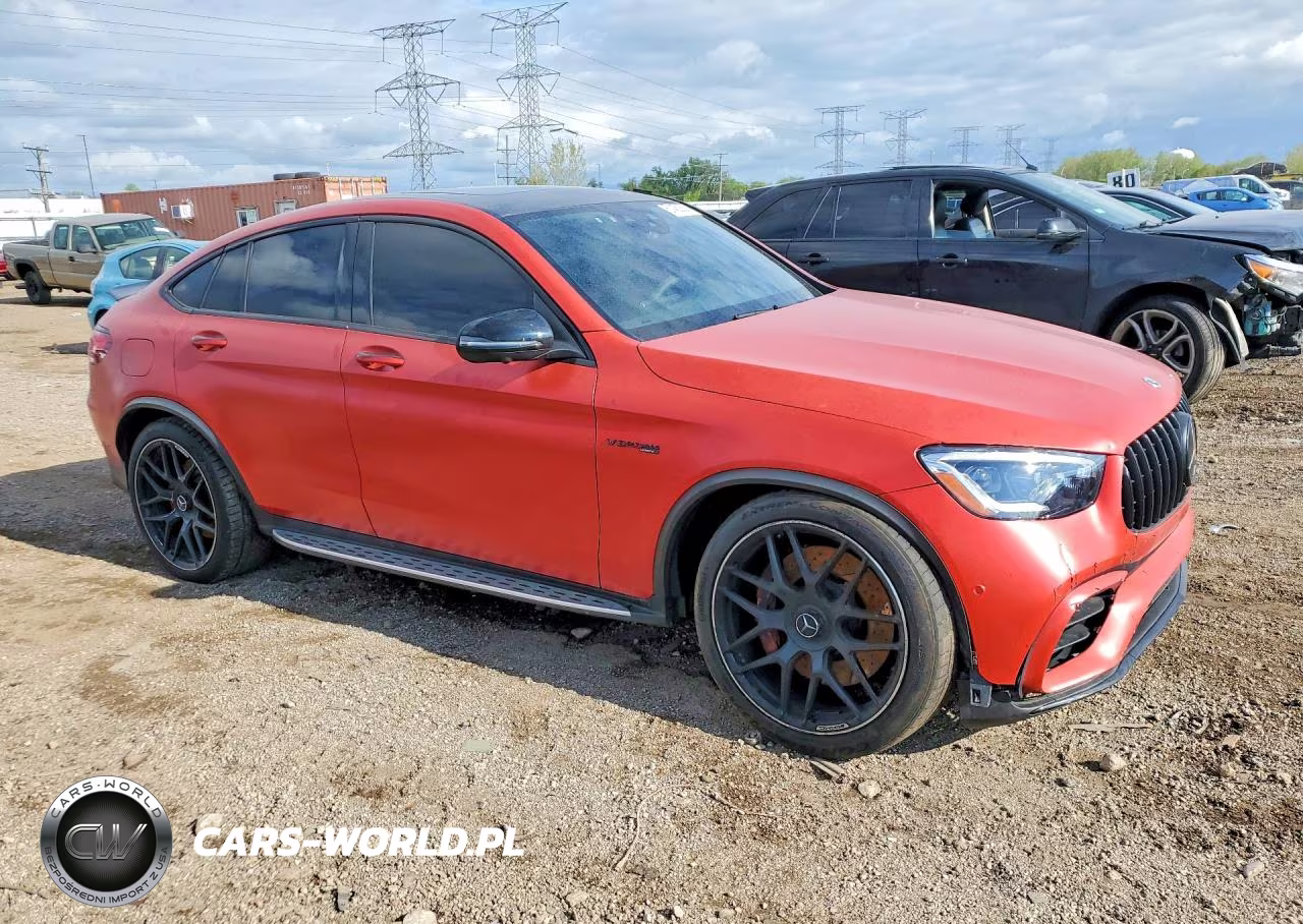 2021 Mercedes-Benz Glc Coupe 63 S 4Matic Amg VIN:W1N0J8KB9MF910901 - 4