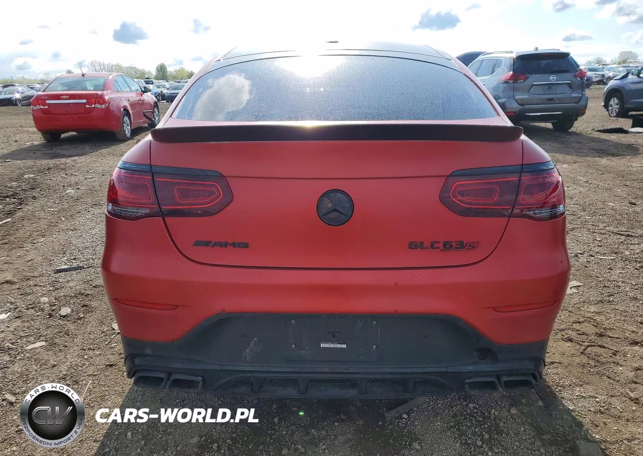 2021 Mercedes-Benz Glc Coupe 63 S 4Matic Amg VIN:W1N0J8KB9MF910901 - 6