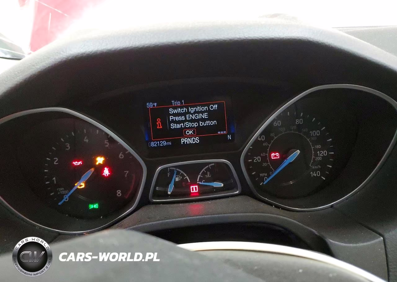 2017 Ford Focus Titanium VIN:1FADP3J21HL313329 - 9