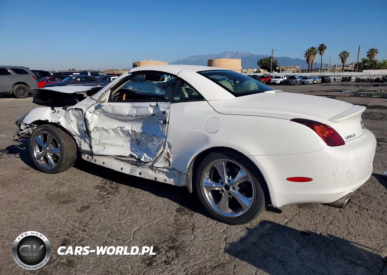 2002 Lexus Sc 430 VIN:JTHFN48YX20012865 - 2
