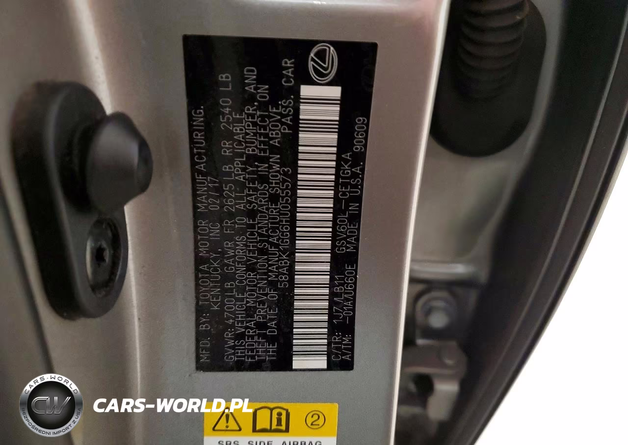 2017 Lexus Es 350 VIN:58ABK1GG6HU055573 - 12