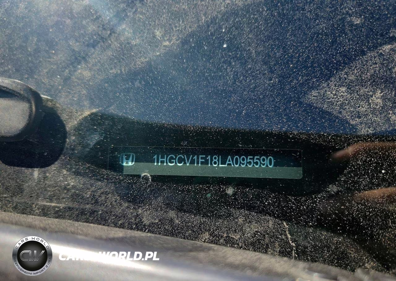 2020 Honda Accord Lx VIN:1HGCV1F18LA095590 - 12