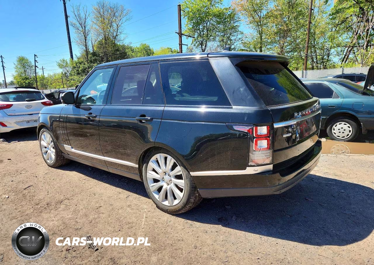 2015 Land Rover Range Rover Supercharged VIN:SALGS2TF6FA230092 - 2