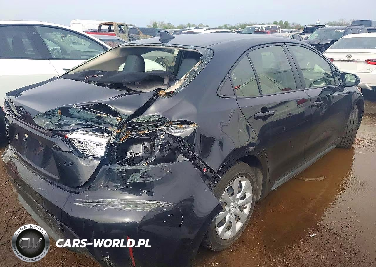 2022 Toyota Corolla Le VIN:JTDEPMAE5NJ201252 - 3