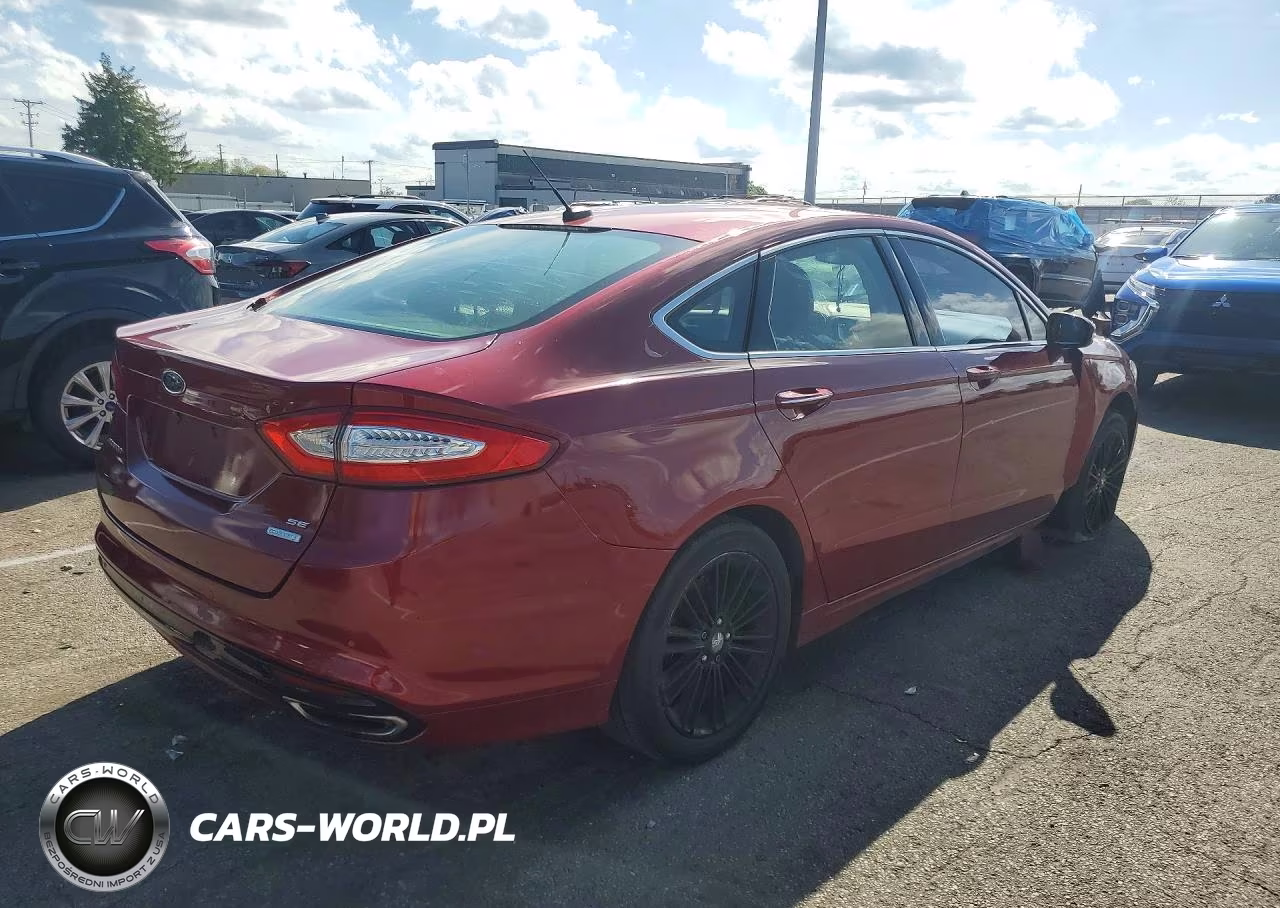 2016 Ford Fusion Se VIN:3FA6P0H9XGR253156 - 3