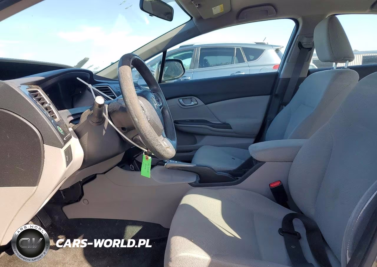 2013 Honda Civic Lx VIN:19XFB2F50DE289333 - 7
