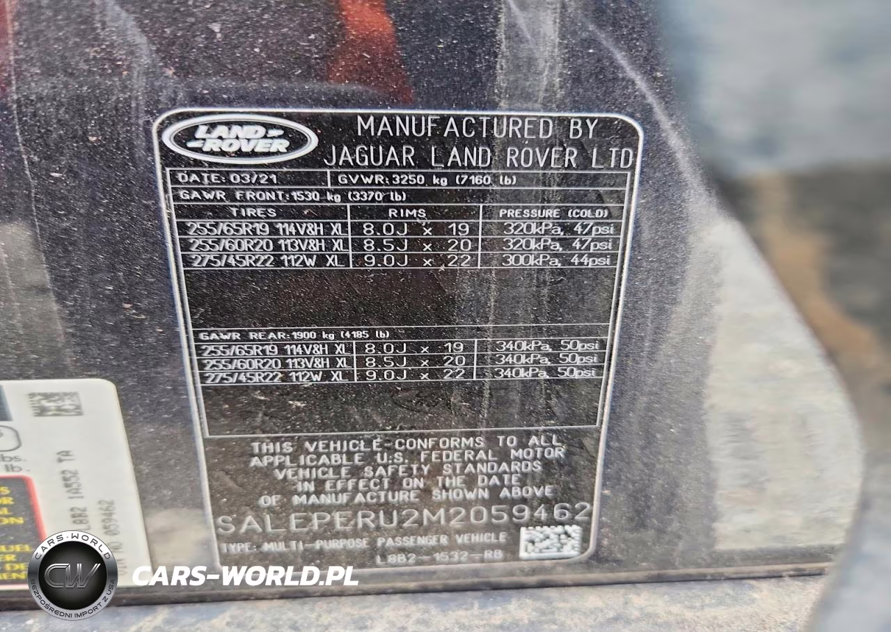 2021 Land Rover Defender 110 Se VIN:SALEPERU2M2059462 - 14