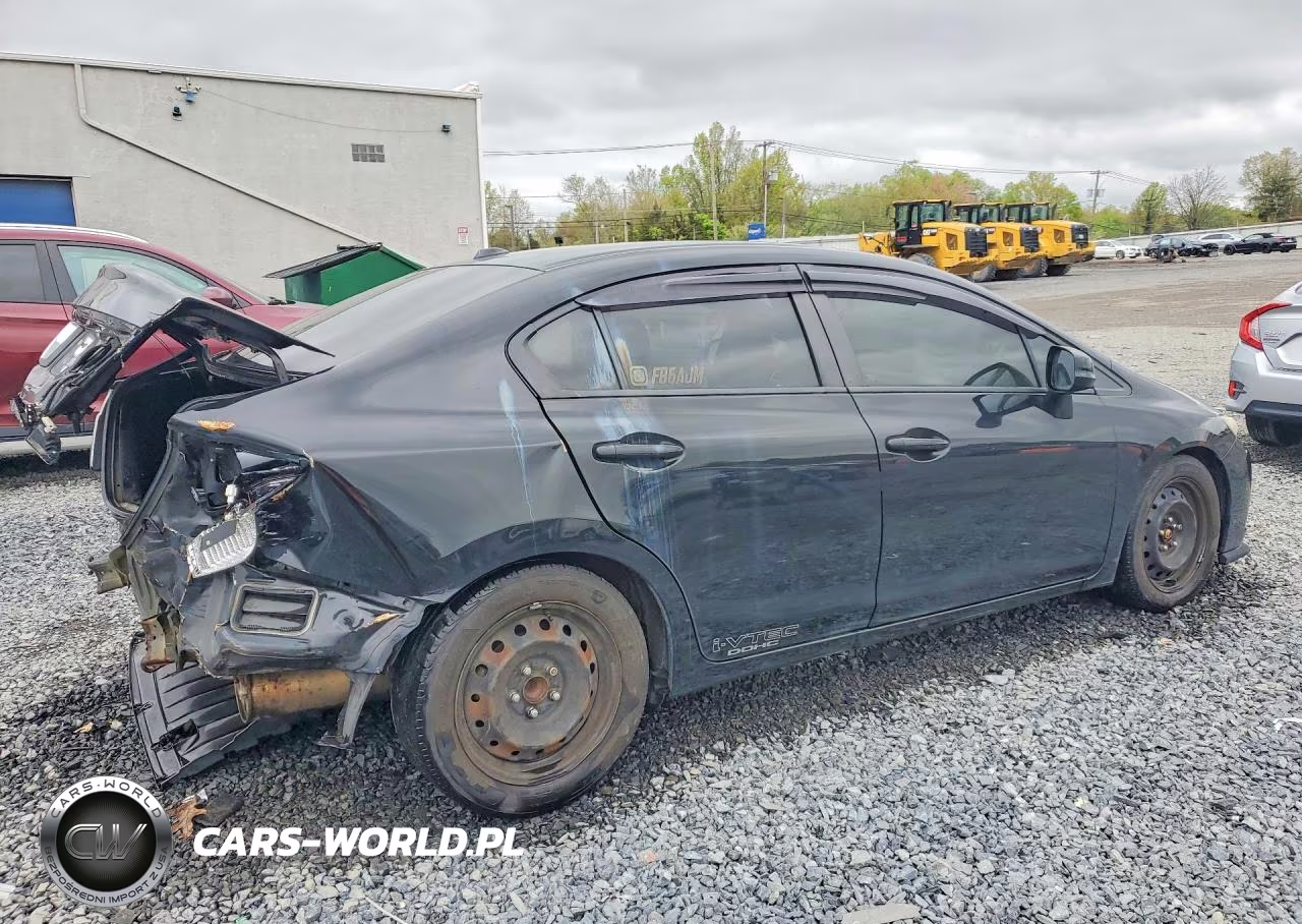2013 Honda Civic Si VIN:2HGFB6E5XDH703989 - 3