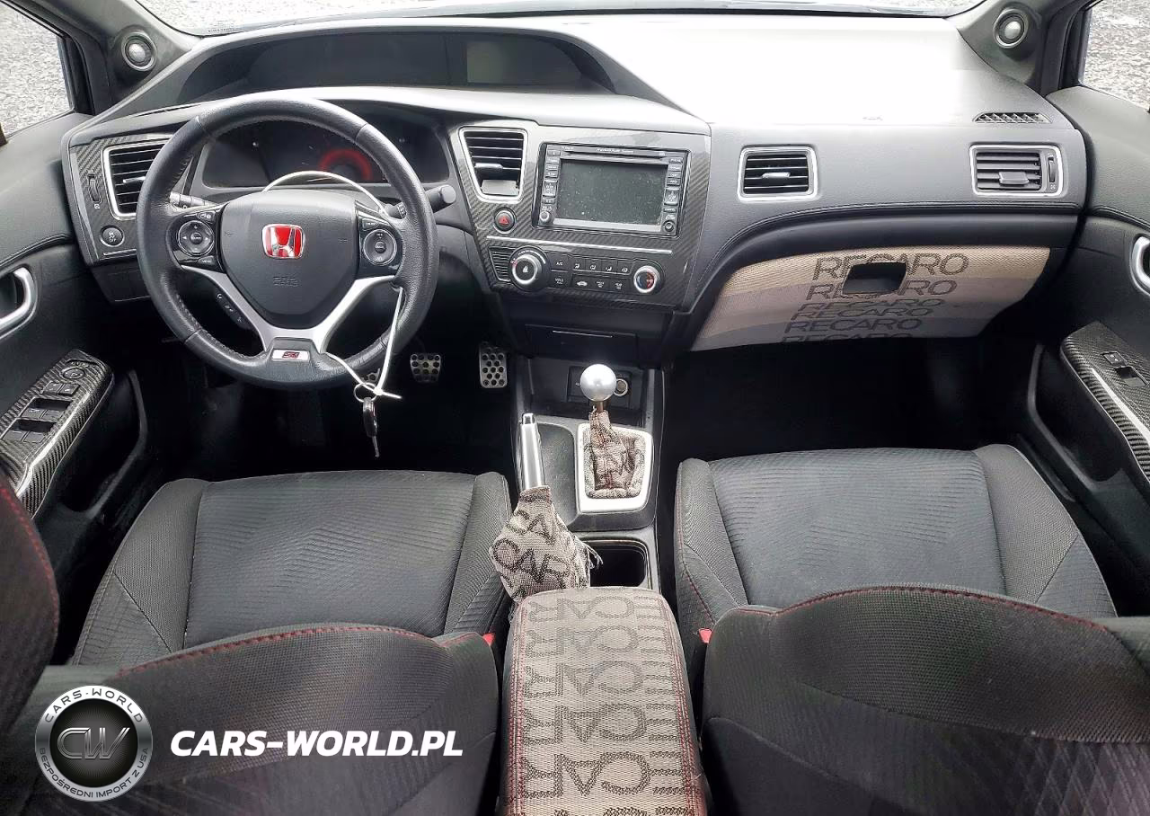 2013 Honda Civic Si VIN:2HGFB6E5XDH703989 - 8
