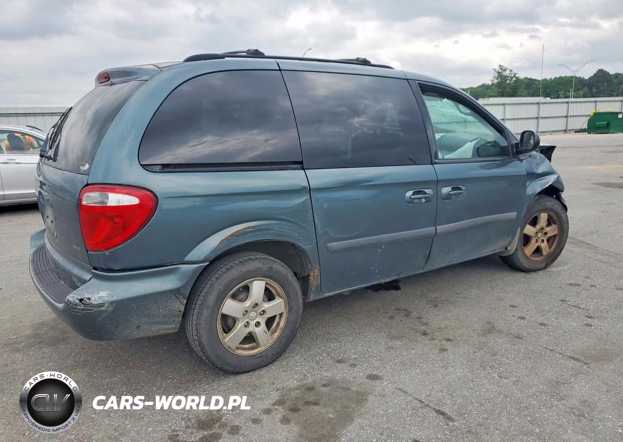 2006 Dodge Caravan Sxt VIN:1D4GP45R36B743681 - 3