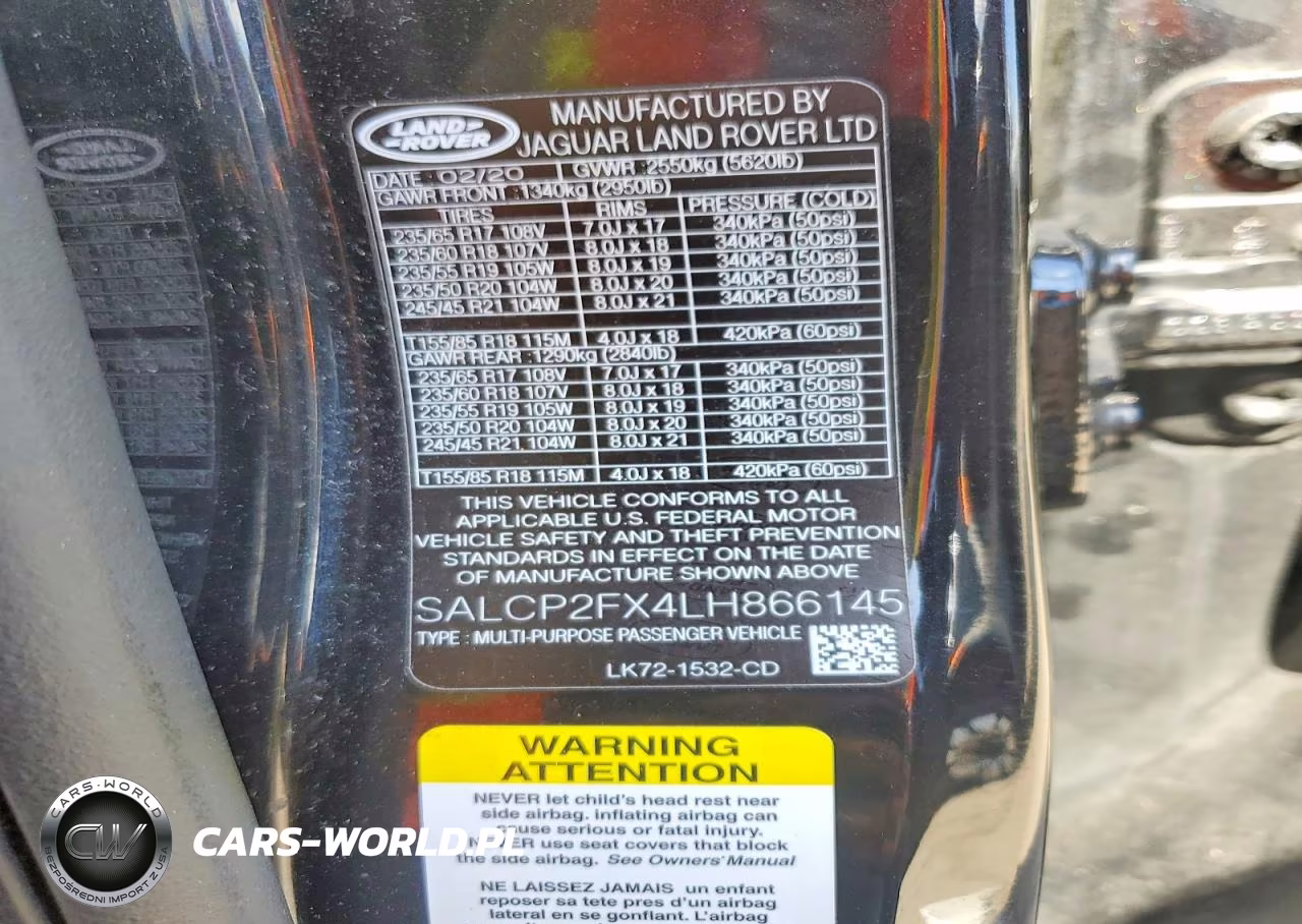 2020 Land Rover Discovery Sport Se VIN:SALCP2FX4LH866145 - 13