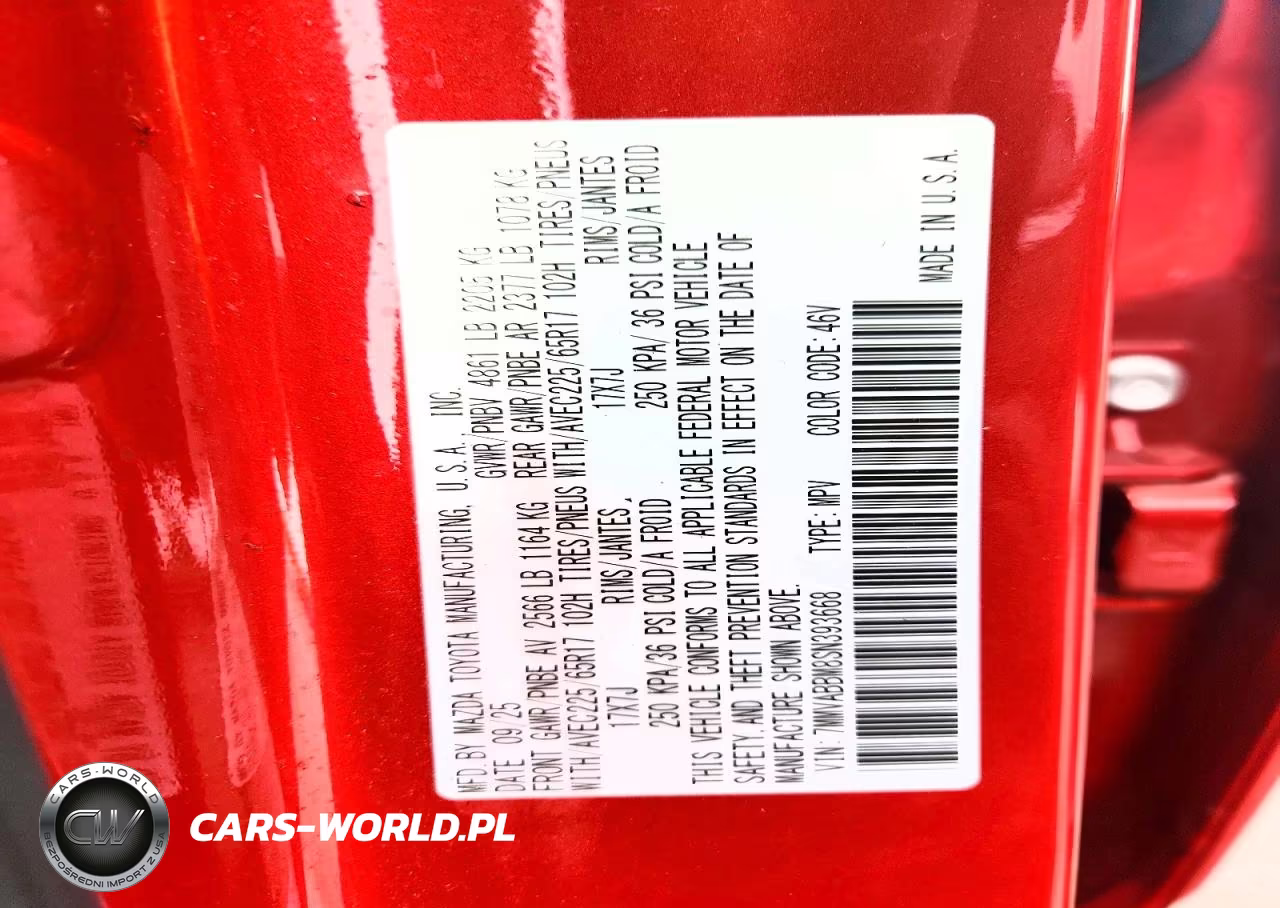 2025 Mazda Cx-50 Preferred VIN:7MMVABBM8SN393668 - 13