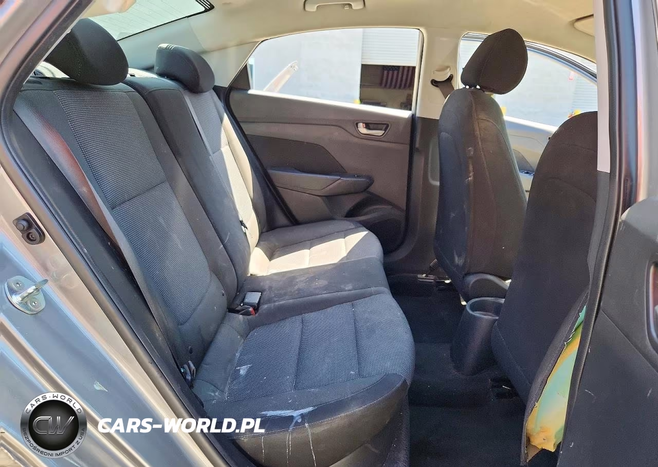 2021 Hyundai Accent Se VIN:3KPC24A65ME147736 - 10