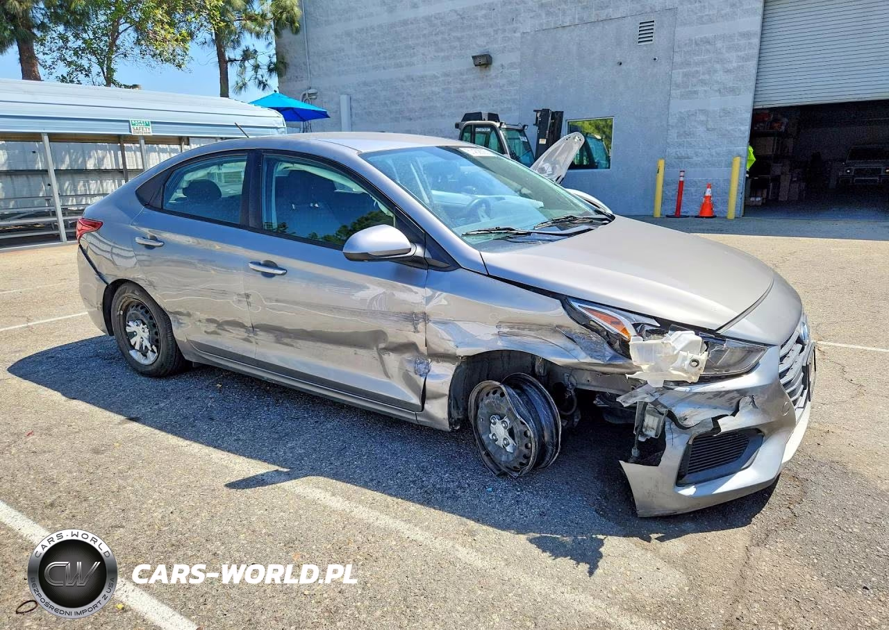 2021 Hyundai Accent Se VIN:3KPC24A65ME147736 - 4
