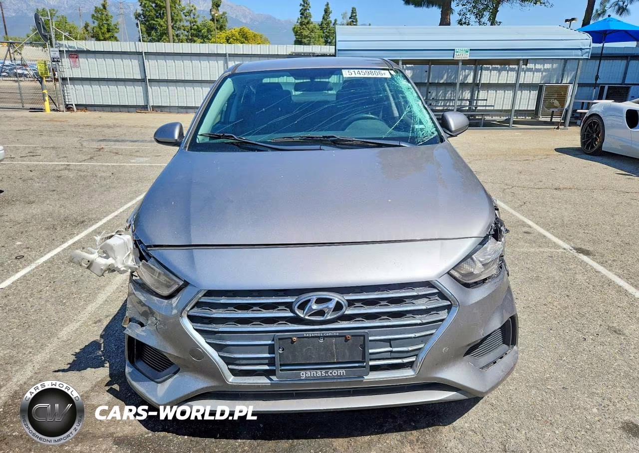 2021 Hyundai Accent Se VIN:3KPC24A65ME147736 - 5