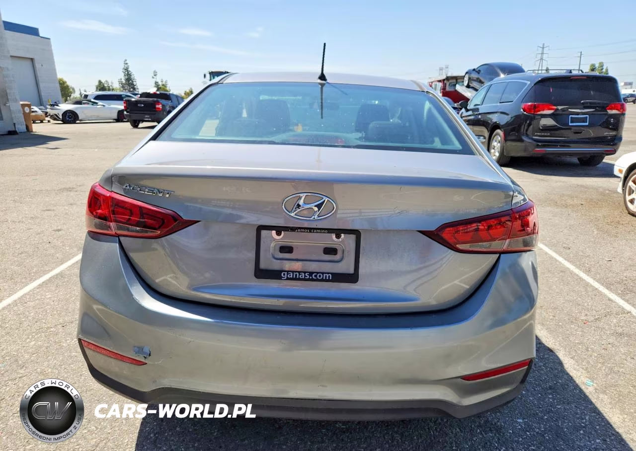 2021 Hyundai Accent Se VIN:3KPC24A65ME147736 - 6