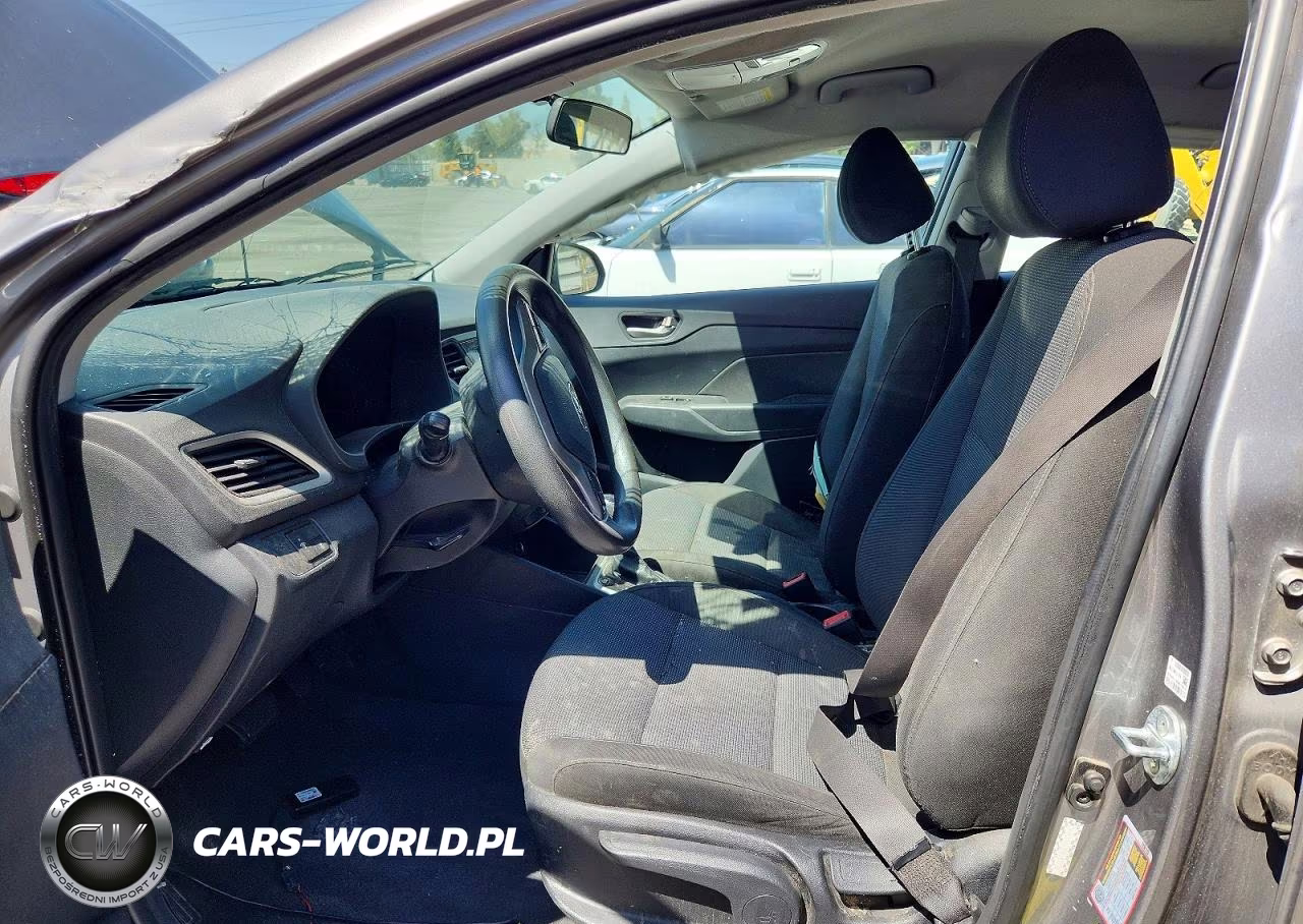 2021 Hyundai Accent Se VIN:3KPC24A65ME147736 - 7