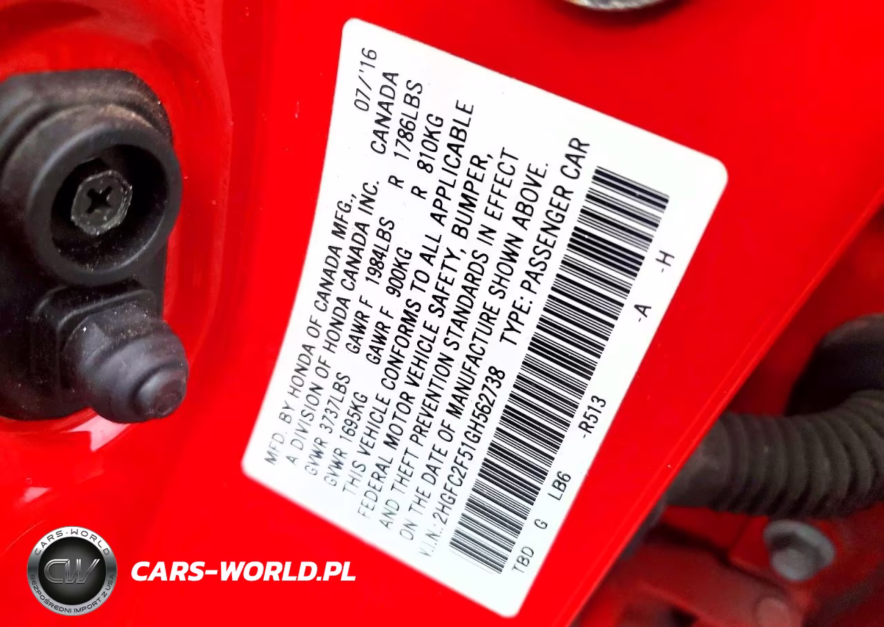 2016 Honda Civic Lx VIN:2HGFC2F51GH562738 - 13