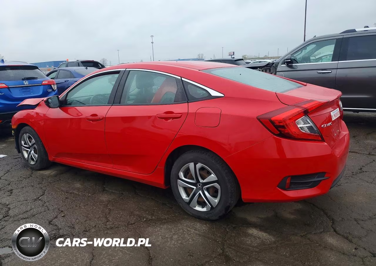 2016 Honda Civic Lx VIN:2HGFC2F51GH562738 - 2