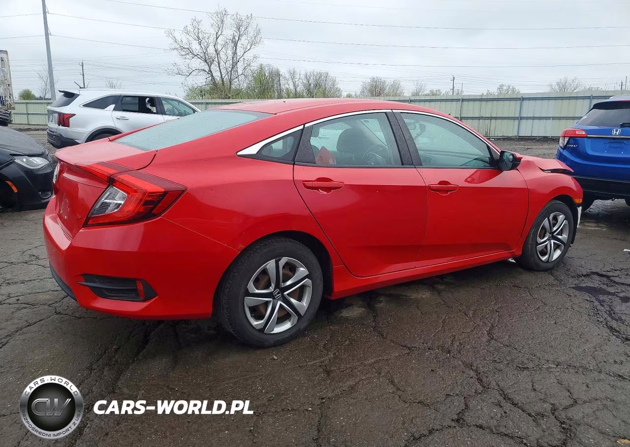2016 Honda Civic Lx VIN:2HGFC2F51GH562738 - 3