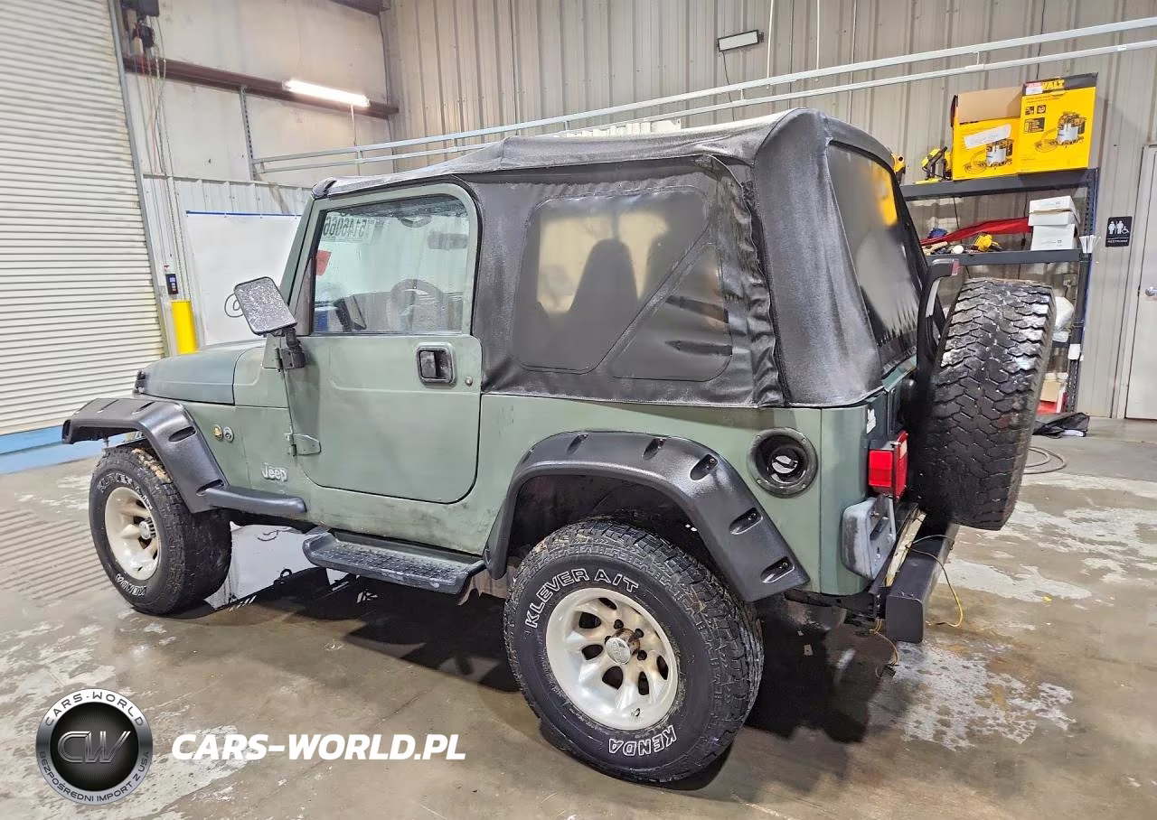 2000 Jeep Wrangler - Tj Sport VIN:1J4FA49SXYP712676 - 2